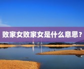 败家女败家女是什么意思？