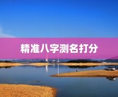 精准八字测名打分