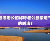 最潮老公的称呼老公最接地气的叫法？