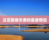 注定能做夫妻的星座情侣