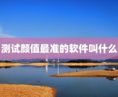 测试颜值最准的软件叫什么