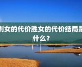 剩女的代价胜女的代价结局是什么？