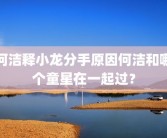 何洁释小龙分手原因何洁和哪个童星在一起过？