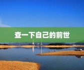 查一下自己的前世