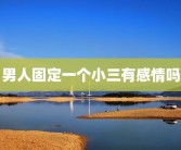 男人固定一个小三有感情吗