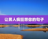 让男人疯狂想你的句子