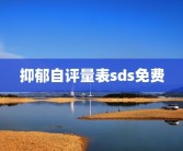抑郁自评量表sds免费