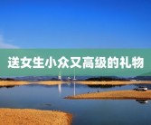 送女生小众又高级的礼物