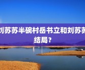 刘苏苏半碗村岳书立和刘苏苏结局？