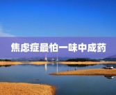 焦虑症最怕一味中成药