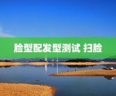 脸型配发型测试 扫脸