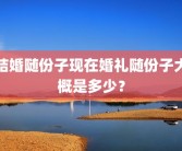 结婚随份子现在婚礼随份子大概是多少？
