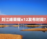 刘江峰荣耀x12发布时间？