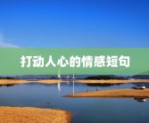 打动人心的情感短句
