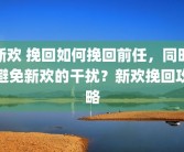 新欢 挽回如何挽回前任，同时避免新欢的干扰？新欢挽回攻略