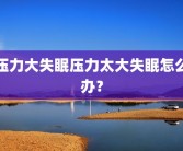 压力大失眠压力太大失眠怎么办？