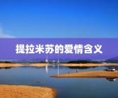 提拉米苏的爱情含义