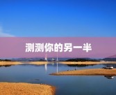 测测你的另一半