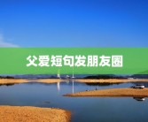 父爱短句发朋友圈