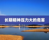 长期精神压力大的危害