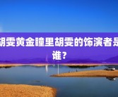 胡雯黄金瞳里胡雯的饰演者是谁？