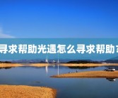 寻求帮助光遇怎么寻求帮助？