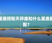 星座搭配天秤座和什么星座最配？
