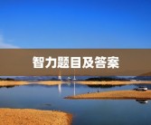 智力题目及答案