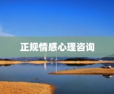 正规情感心理咨询
