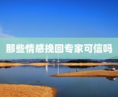 那些情感挽回专家可信吗