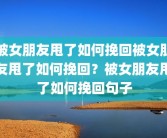 被女朋友甩了如何挽回被女朋友甩了如何挽回？被女朋友甩了如何挽回句子