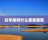 白羊座和什么星座最配