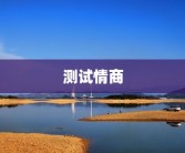 测试情商